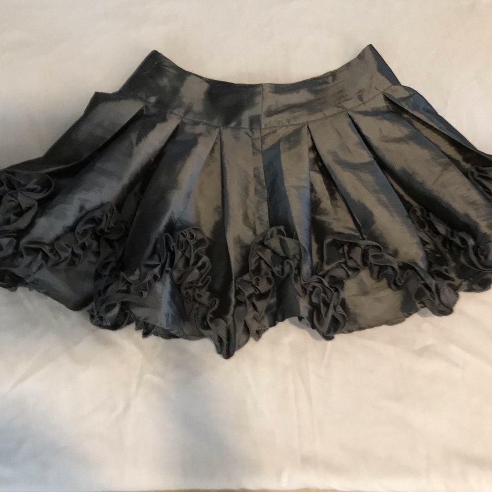 SOLD - Stunning Ruffle trim mini skirt